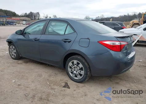 2016 Toyota Corolla S z USA, uszkodzony, nr VIN 2T1BURHE4GC576921